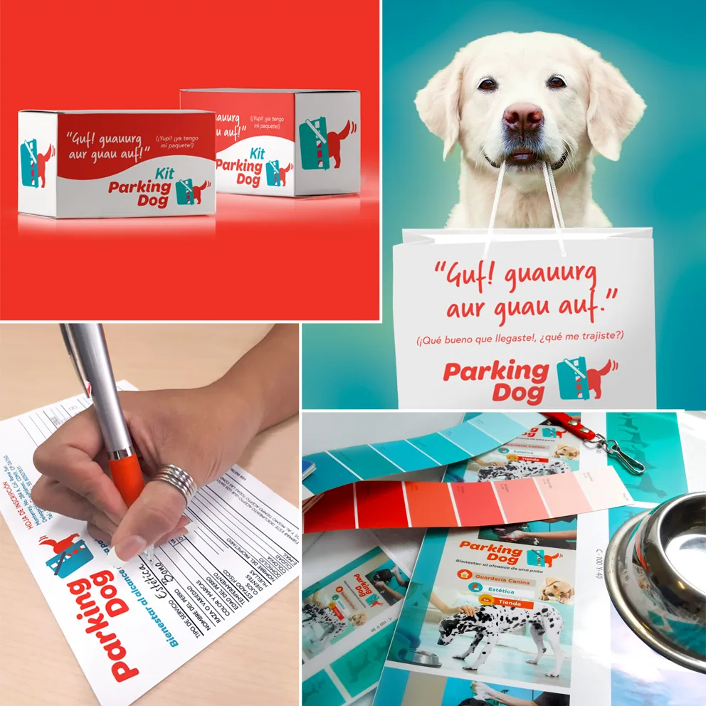 Branding Parking Dog 2