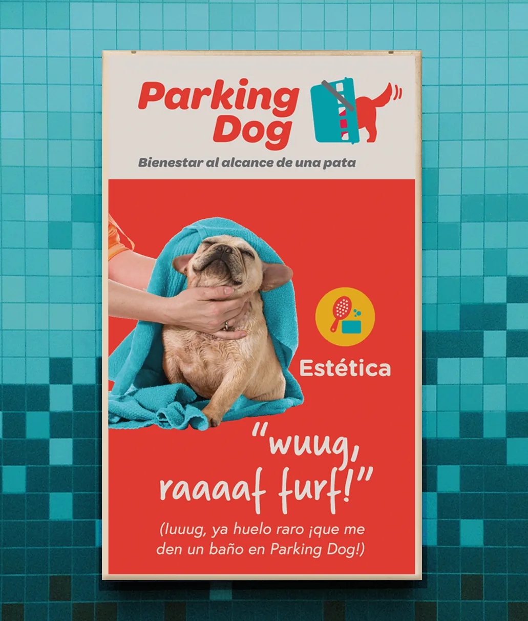 Branding Parking Dog 3