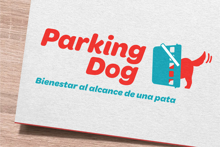 Parking Dog. Construcción de marca. Diseño gráfico. Interiorismo